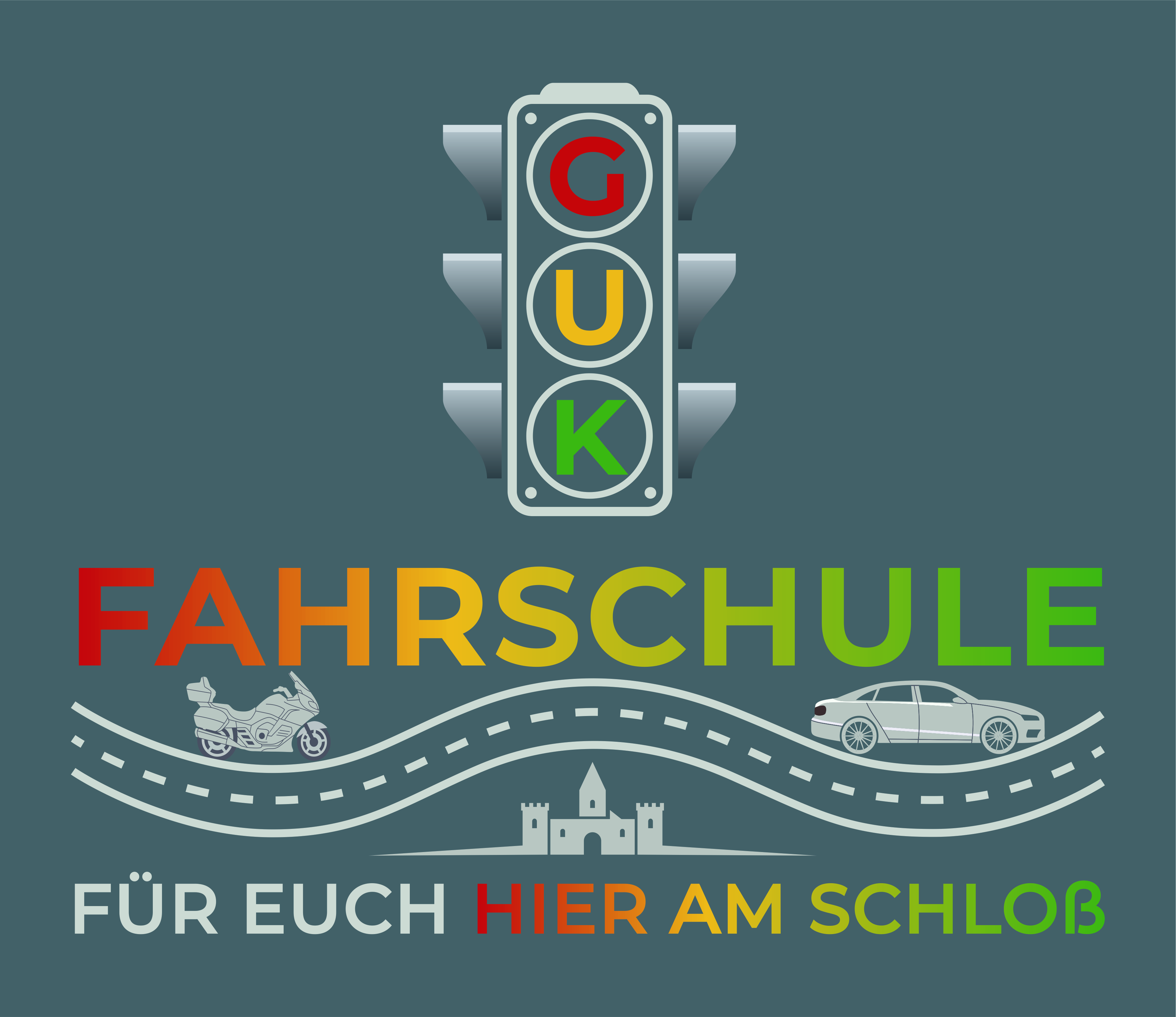 Fahrschule GUK Logo